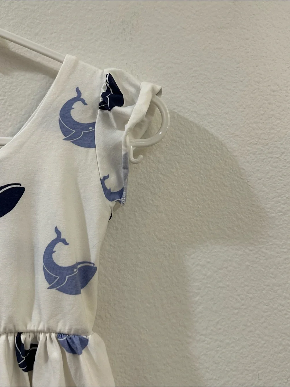 Monica + Andy Flutter Sleeve Whale Dress Size 5